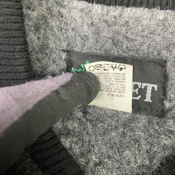 Codet Vest Mens XL Blue Green Brown Plaid Wool Blend Hunting Sherpa Fleece Lined - Picture 9 of 13